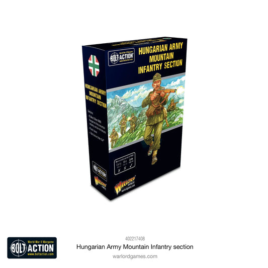 Hungarian Army Mountain Infantry Section - Warlord Games Bolt Action Miniatures