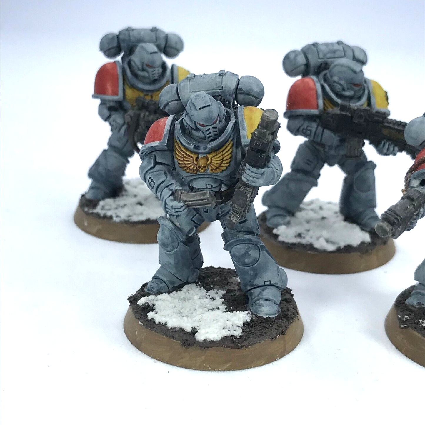 Primaris Intercessors Space Wolves Space Marines - Painted - Warhammer 40K C2368