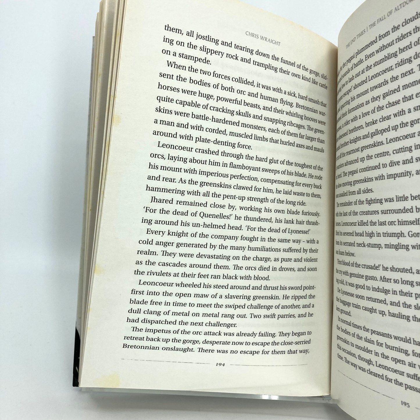 The Fall Of Altdorf - Chris Wraight 2014 Hardback - Black Library M1717