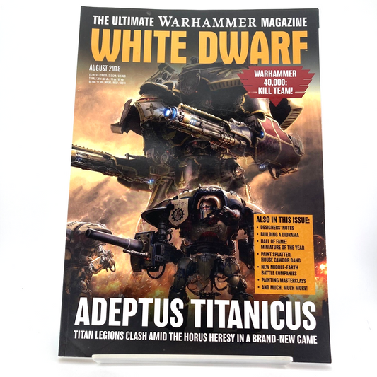 Ultimate White Dwarf Magazine - August 2018 - Games Workshop M2021