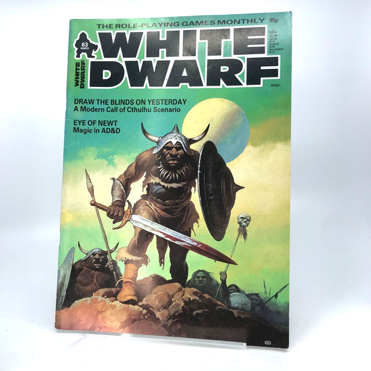 White Dwarf 63 Magazine Games Workshop Warhammer Fantasy 40,000 40K M357