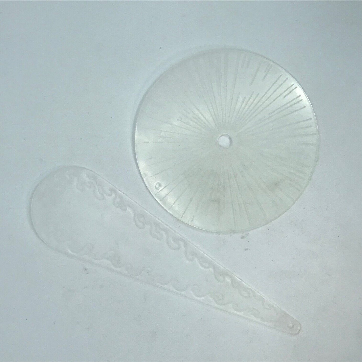 Classic Warhammer Large Weapon Templates - Warhammer 40K W19