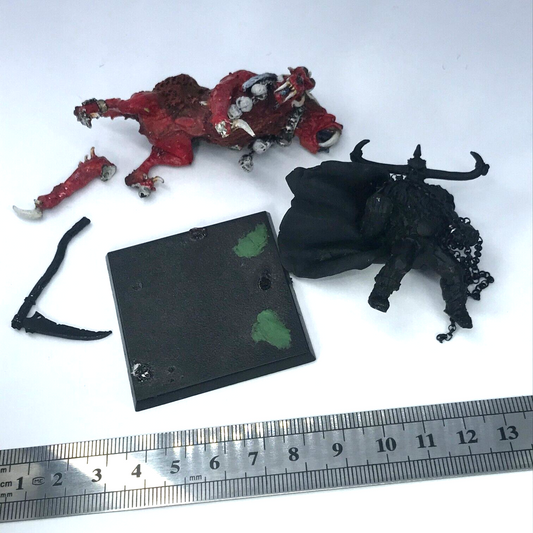 Kitbash Part Metal Chaos Marauder Champion on Flesh Hound Warhammer Fantasy 2018