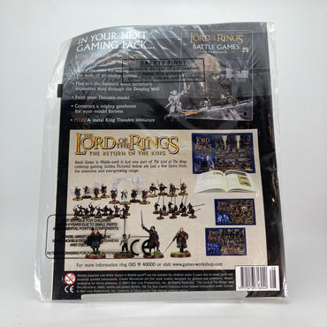 LOTR Magazine 28 - Metal Haldir - LOTR Warhammer Lord of the Rings M1934