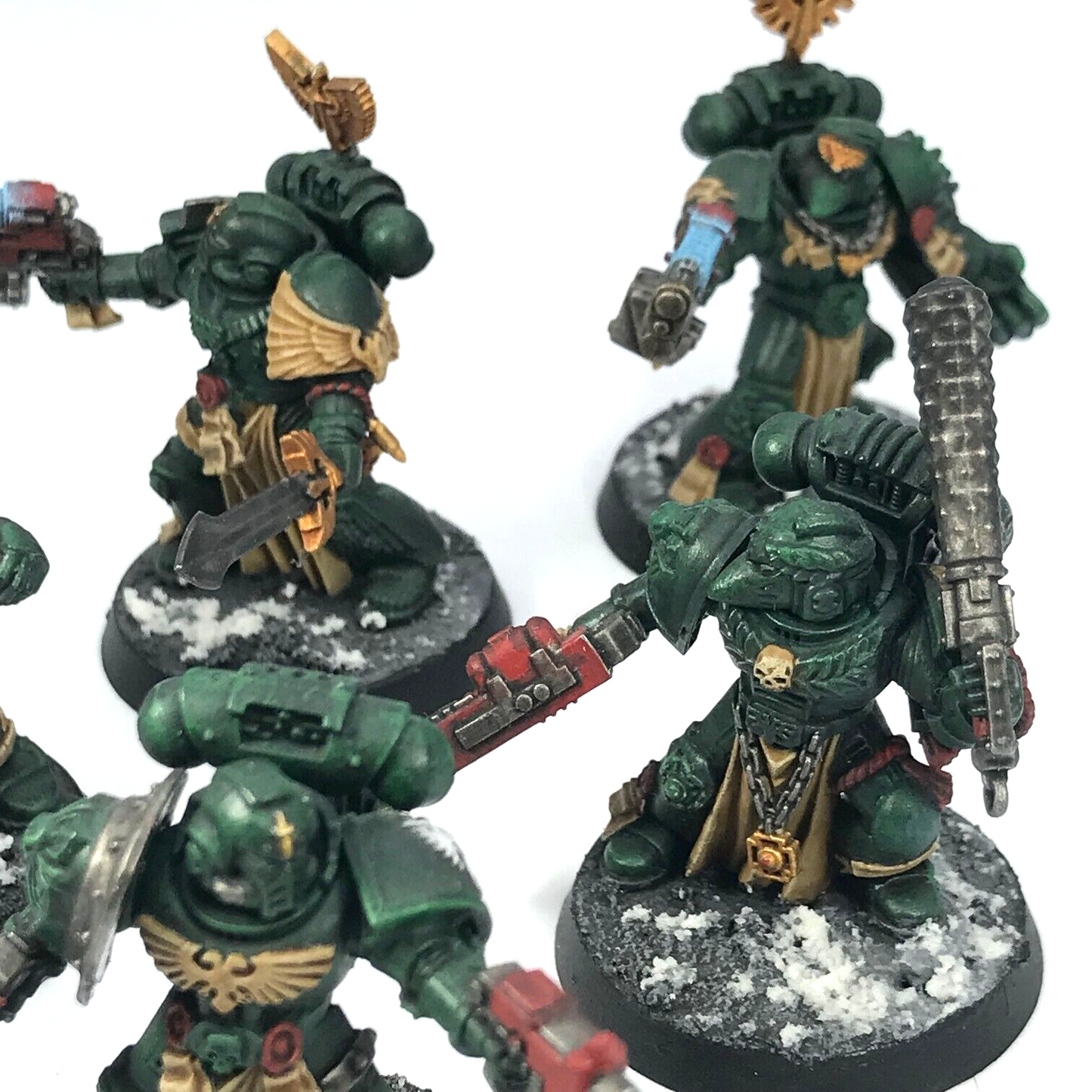 Veteran Squad Dark Angels Space Marines - Warhammer 40K C2932