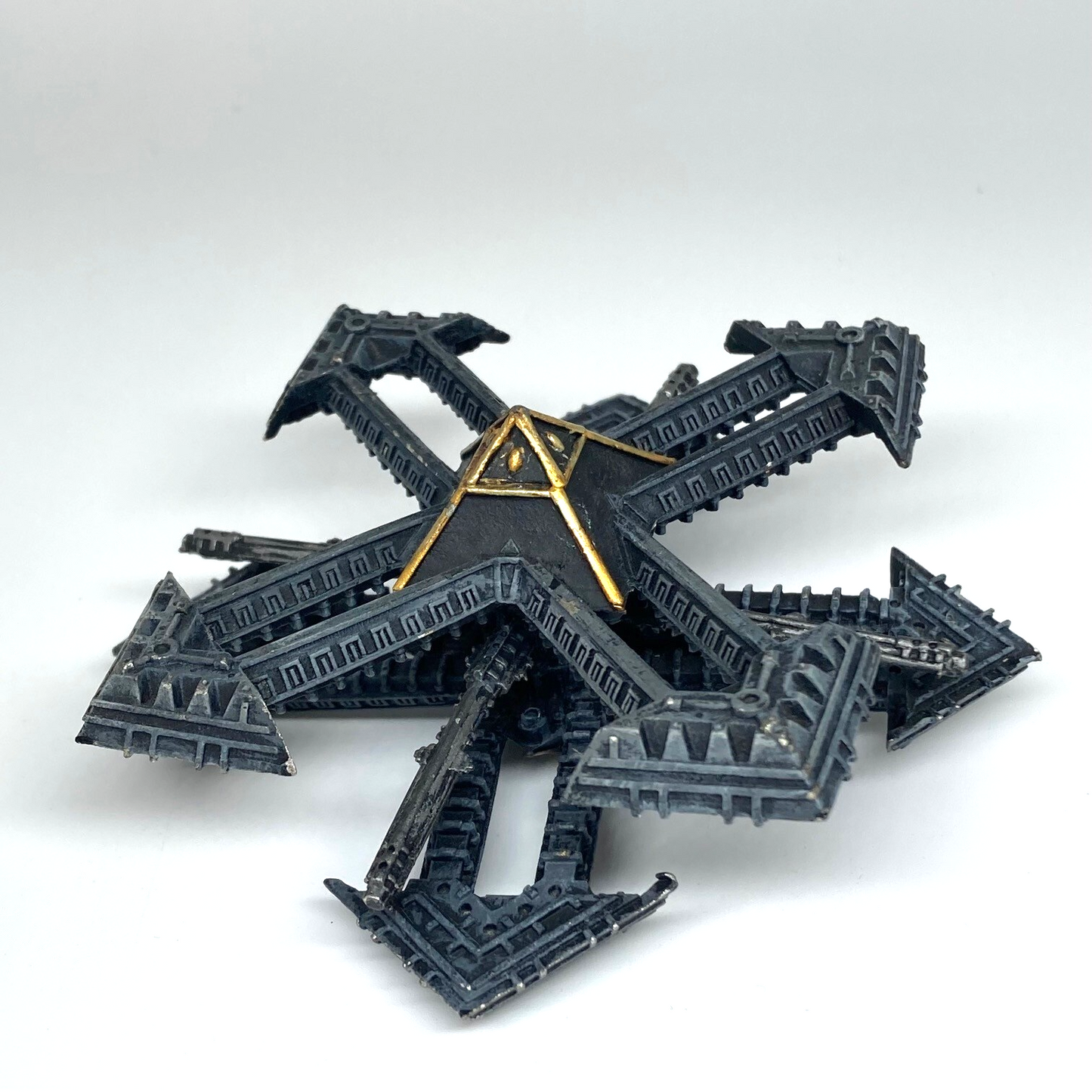 Chaos Blackstone Fortress - Battlefleet Gothic Warhammer GW Metal C6543
