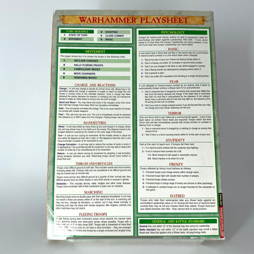Warhammer Fantasy 5th Edition Rulebook -Warhammer Fantasy Games Workshop M1220