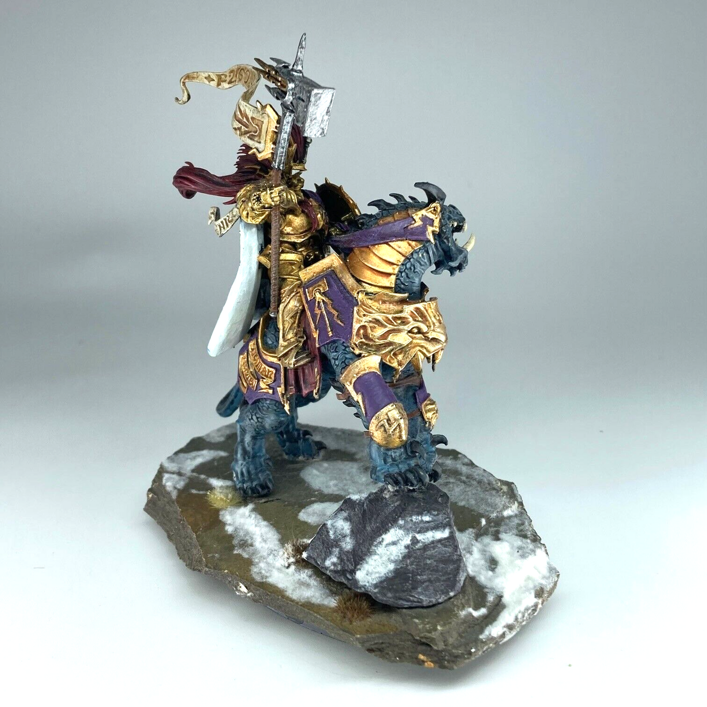 Stormcast Eternals Lord-Celestant on Dracoth - Warhammer Age of Sigmar (2)