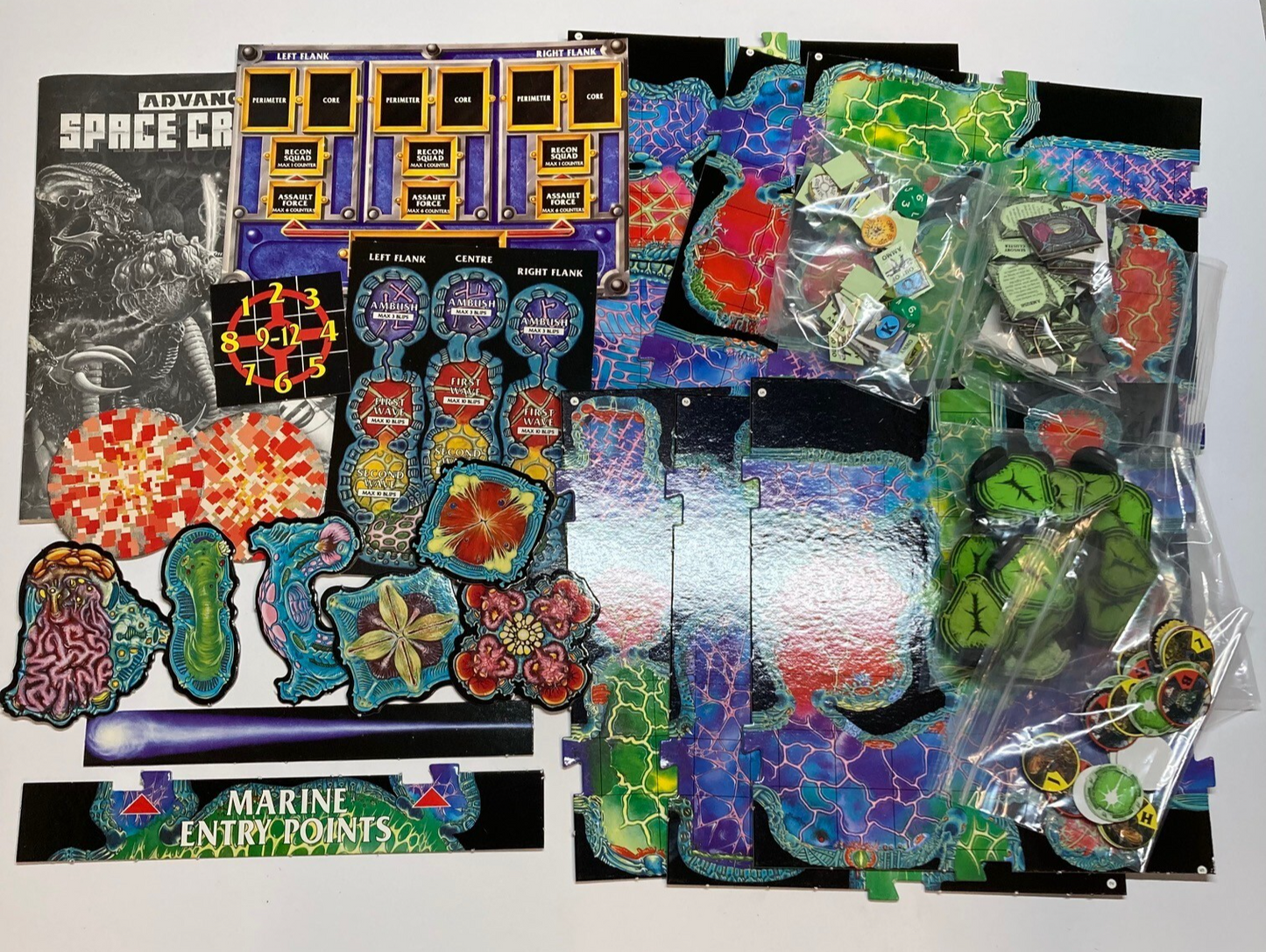 Advanced Space Crusade Board Game - Spares - Warhammer 40k W33
