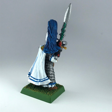 High Elves Swordmaster of Hoeth Champion - Warhammer Fantasy Classic Metal X7087