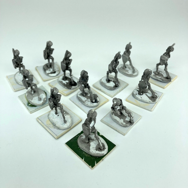 Skeleton Warriors - Metal Miniatures - Suitable For D&D - Unbranded X6879