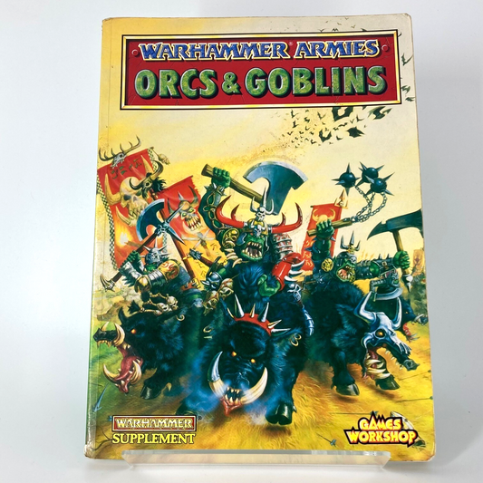 Orcs & Goblins Rulebook - 4th Edition - Warhammer Fantasy Games Workshop M1192