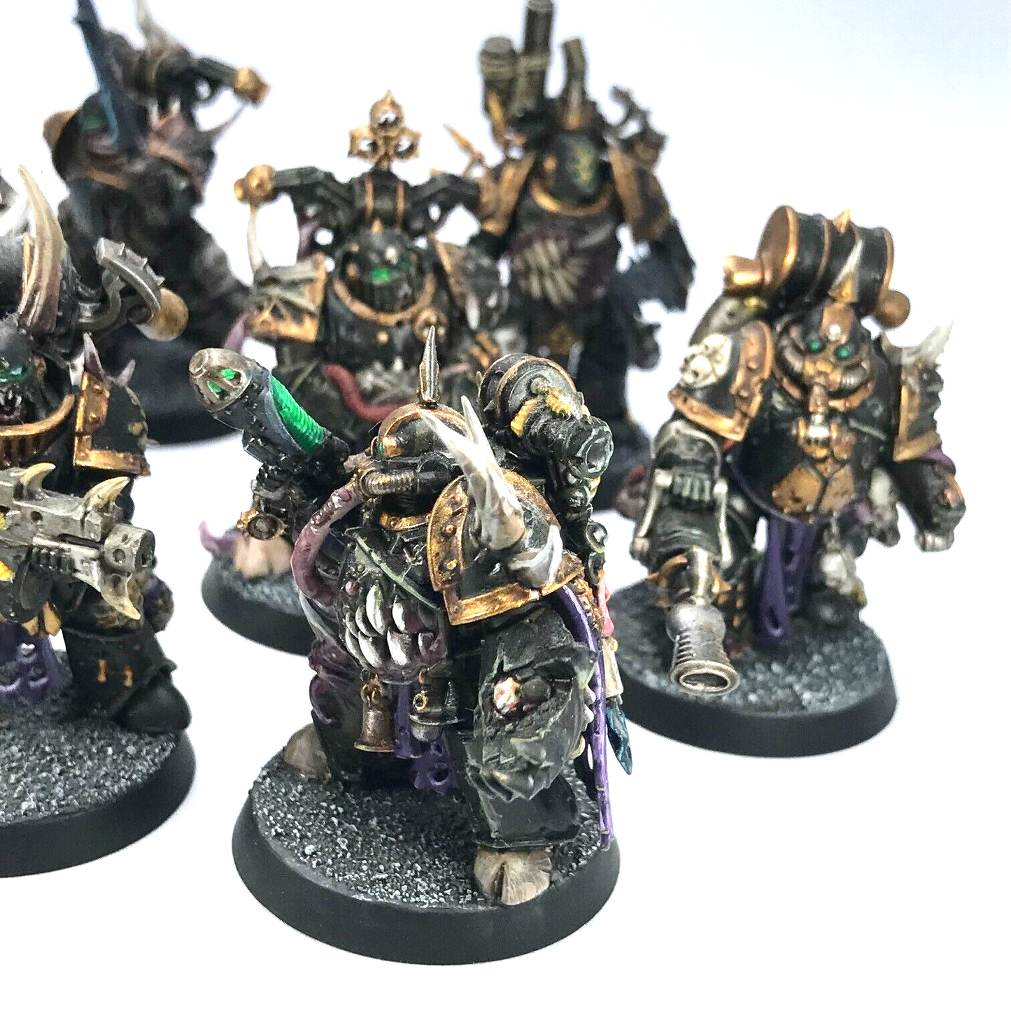 Plague Marines Chaos Space Marines Squad - Painted - Warhammer 40K C3930