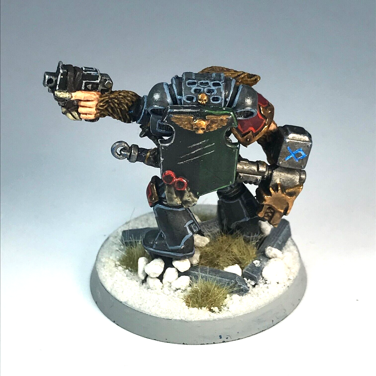 Metal Space Wolves Wulfen Space Marine - Painted - Warhammer 40K X924