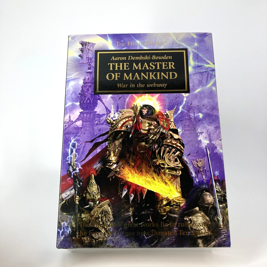 Master Of Mankind Aaron Dembski-Bowden Hardback Black Library Horus Heresy M1720