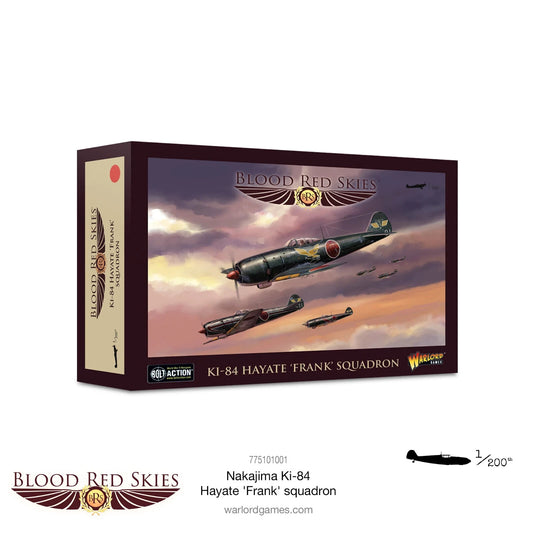 Blood Red Skies: KI-84 Hayate Squadron - Bolt Action Warlord Games Miniatures