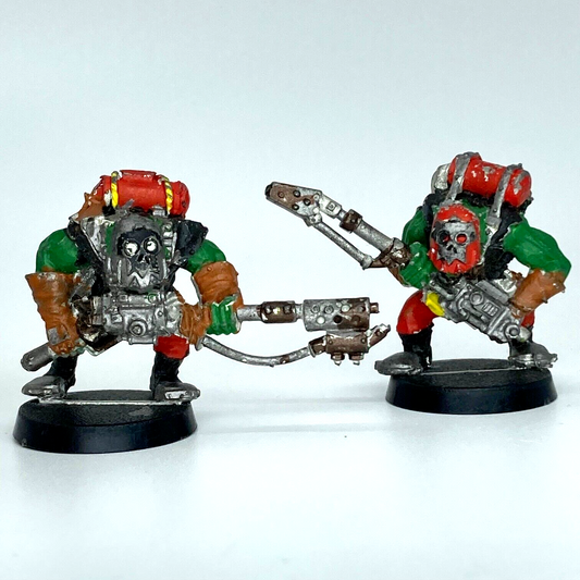 Orks With Burnas - Space Orks - Warhammer 40K Games Workshop Classic Metal X2398