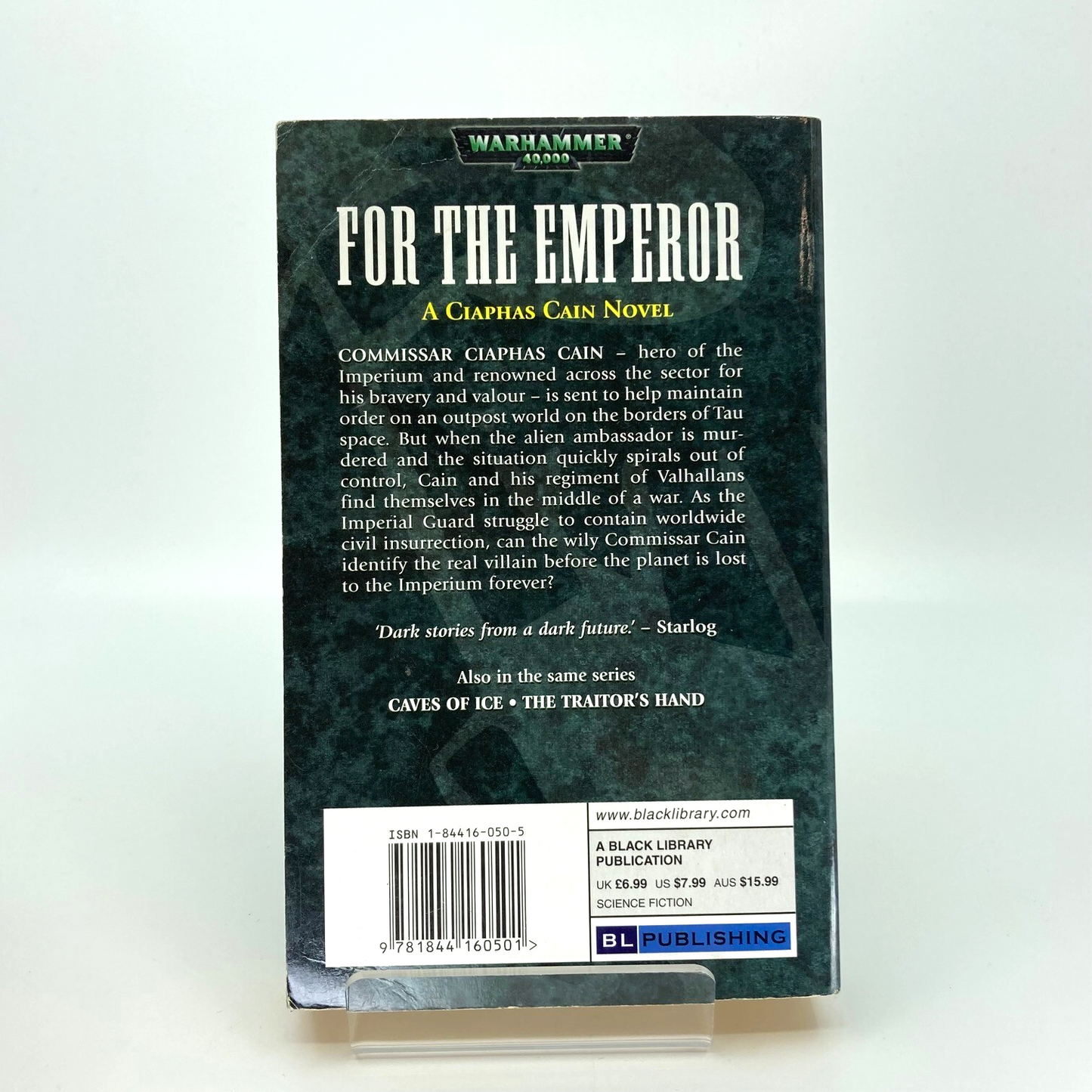 For The Emperor - Sandy Mitchell - Paperback 2003 Black Library Warhammer M1805