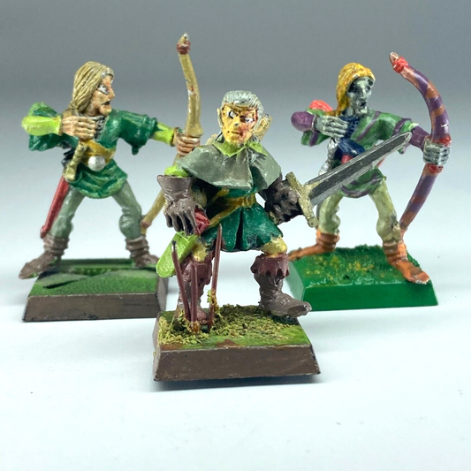 Elf Archers - Wood Elves - Citadel Warhammer Fantasy Classic Metal X13974