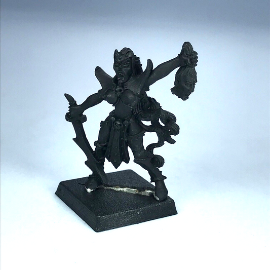 Classic Metal Dark Elves Elf Witch Elf Champion Command Warhammer Fantasy X13148