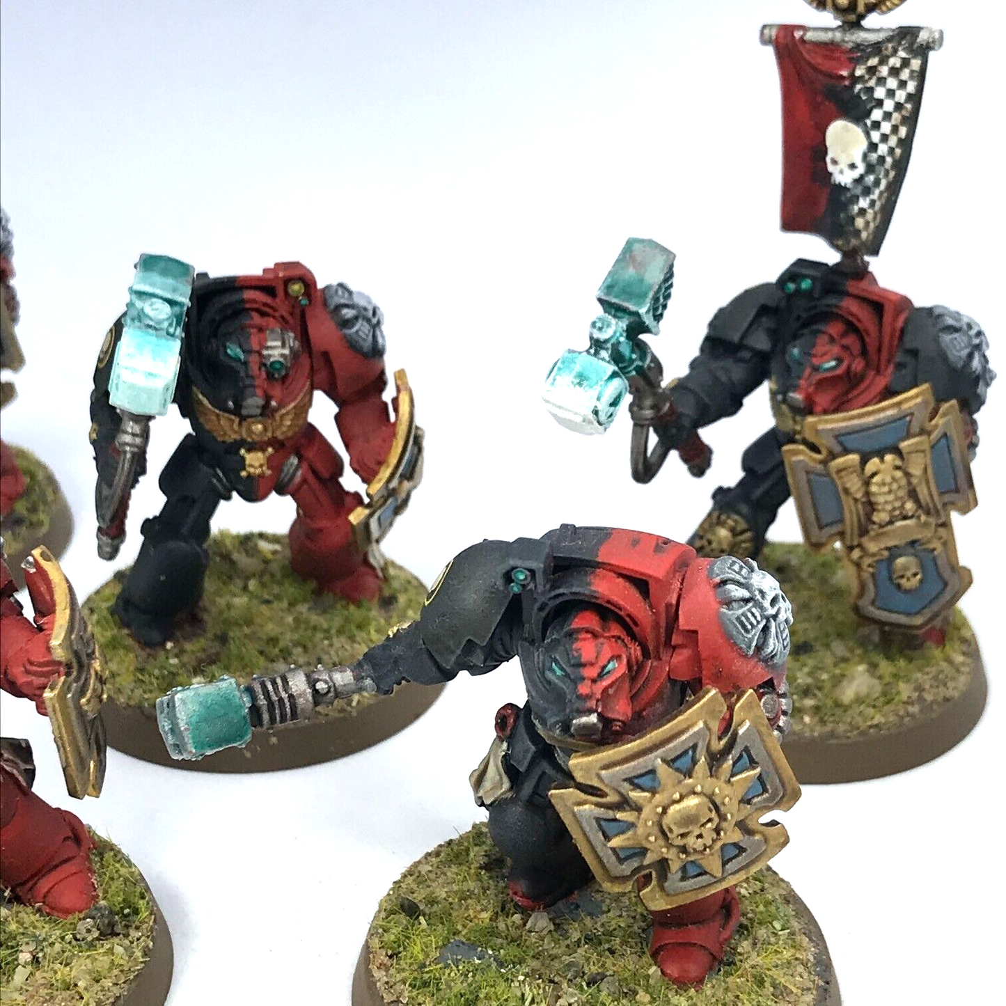 Blood Angels Terminator Squad Space Marines - Painted - Warhammer 40K C3519