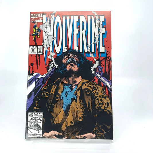 Marvel Wolverine Issue 66 - Original Vintage Comic - Marvel Comics D134