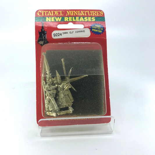 Dark Elf Command Dark Elves Blister - Citadel Warhammer Fantasy C1376