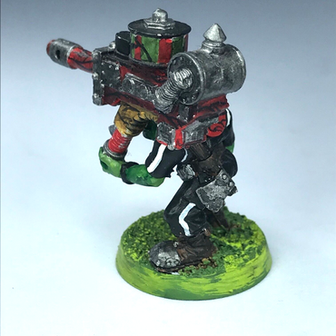 Metal Classic Space Ork With Heavy Weapon - Painted - Warhammer 40K X6887