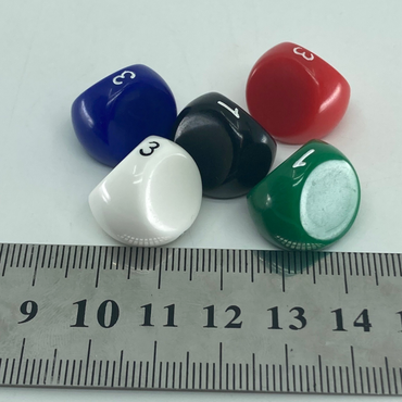 Assorted D3 Dice Set - Suitable For Wargaming X16598