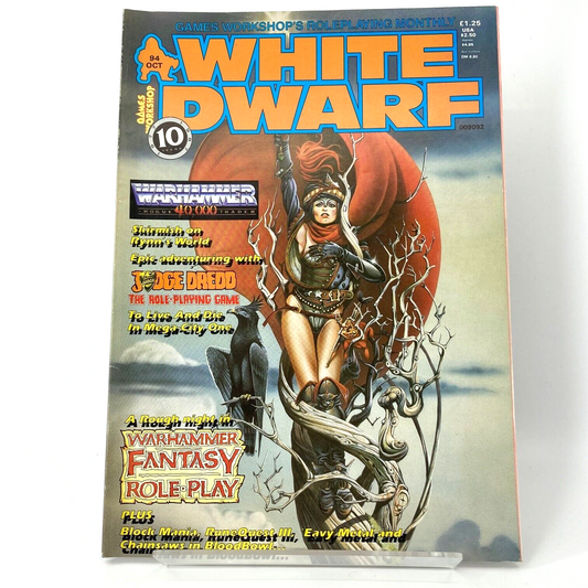 White Dwarf 94 Magazine Games Workshop Warhammer Fantasy 40,000 40K M1095