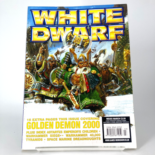 White Dwarf 255 Magazine Games Workshop Warhammer Fantasy 40,000 40K M1580