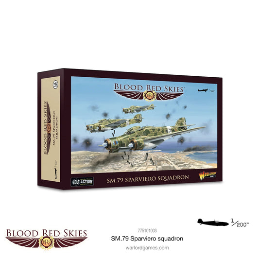 Blood Red Skies: SM.79 Sparviero Squadron - Bolt Action Warlord Games Miniatures