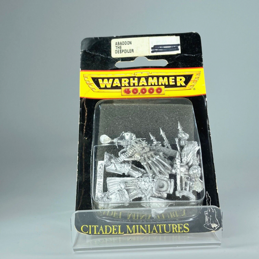 Abaddon The Despoiler - Chaos Space Marines Blister - Warhammer 40K Metal C2947