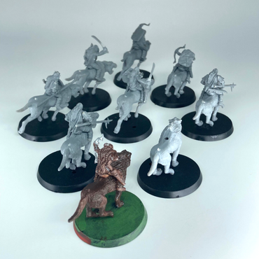 Goblin And Warg Scout Pack - Mordor - Warhammer / Lord Of The Rings C6201