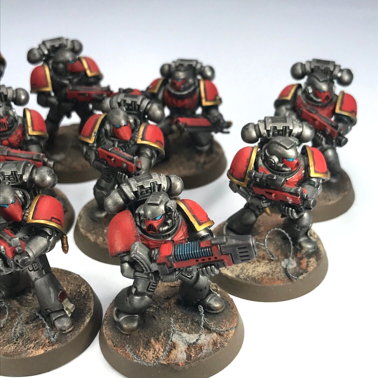 Space Marines Tactical Squad - Painted - Warhammer 40K C1283