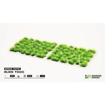 Alien Toxic Grass Tufts 6mm - Model Basing - Gamers Grass