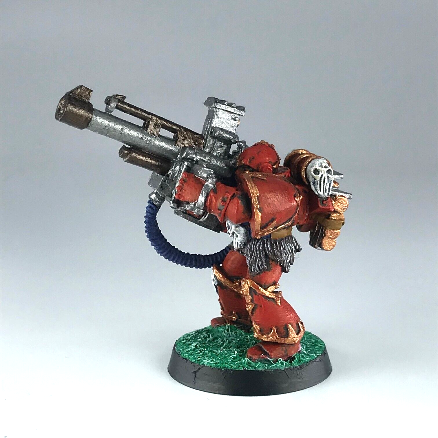 Warhammer 40K – Lot De 11 Space Marines Du Chaos – Dont Lieutenant En Métal