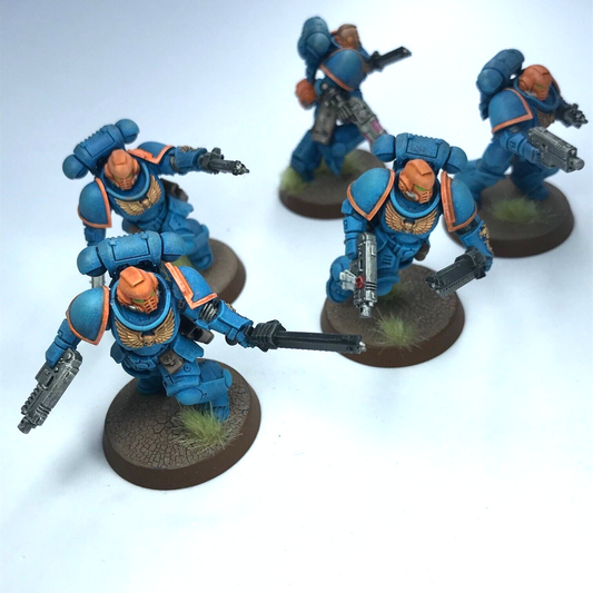 Space Marine Assault Intercessors - Painted - Warhammer 40K C3356