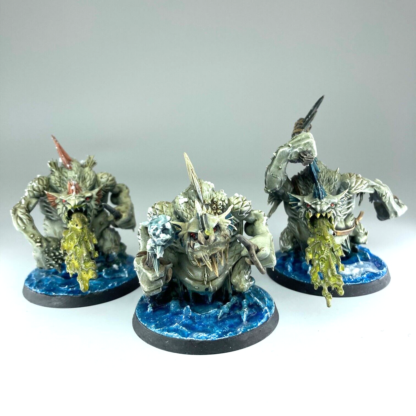 Fellwater Troggoths Tribe - Painted - Warhammer Age of Sigmar GW BOX101