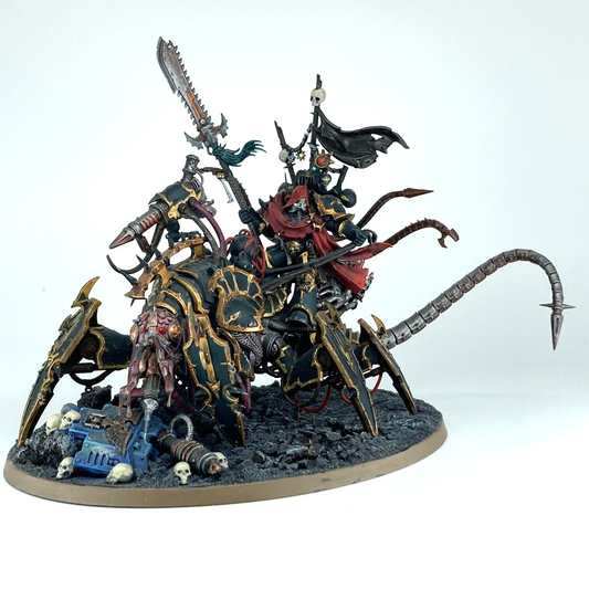 Lord Discordant on Helstalker - Chaos Space Marines Painted Warhammer 40K (4)
