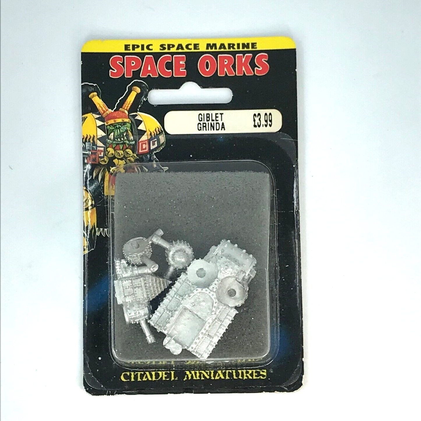 Epic Space Ork Giblet Grinda Blister OOP - Epic Armageddon Warhammer C93