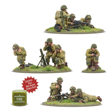 US Airborne (D-Day) Heavy Weapons Platoon - Brand New Warlord Games Bolt Action