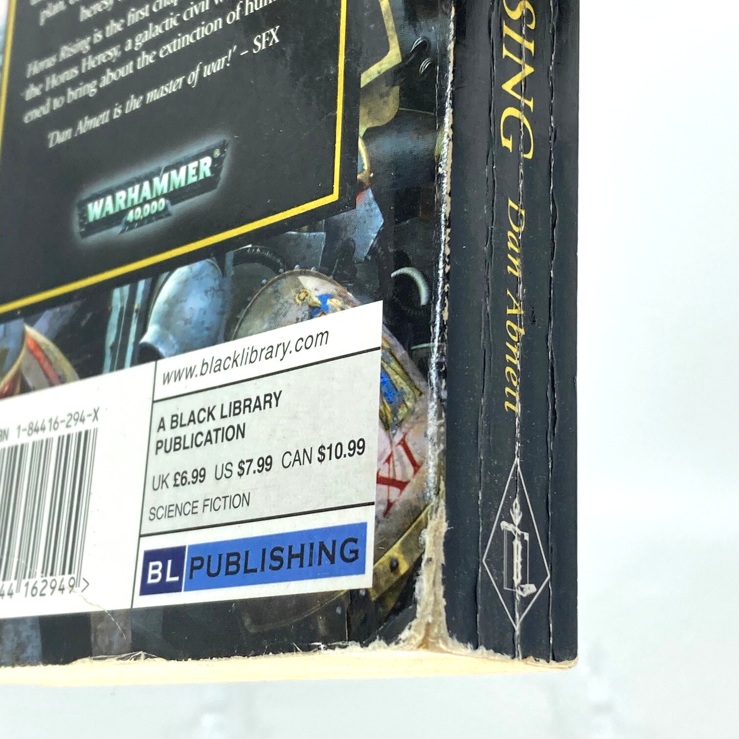 Horus Rising 2006 - Dan Abnett - Paperback - Black Library Horus Heresy M990