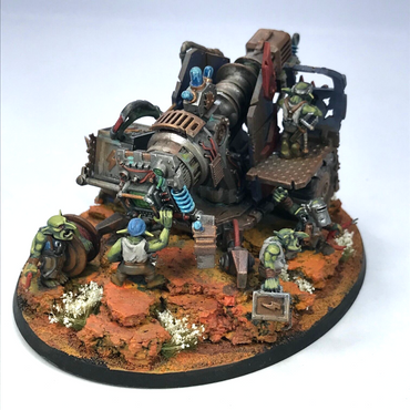 Kustom Mega-Kannon Space Orks Gretchins Artillery - Painted - Warhammer 40K