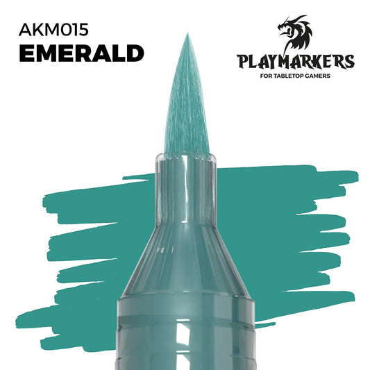 Emerald - Playmarker - Brand New - Acrylic Paint Pens AK Interactive
