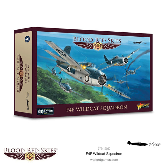 Blood Red Skies: F4F Wildcat Squadron - Bolt Action Warlord Games Miniatures