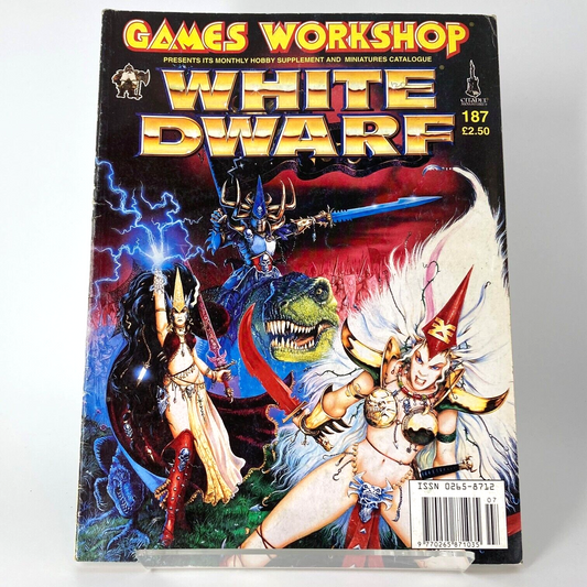 White Dwarf 187 Magazine Games Workshop Warhammer Fantasy 40,000 40K M1073
