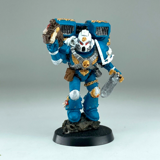 Captain with Jump Pack - Space Marines - Warhammer 40K Classic Metal X14616