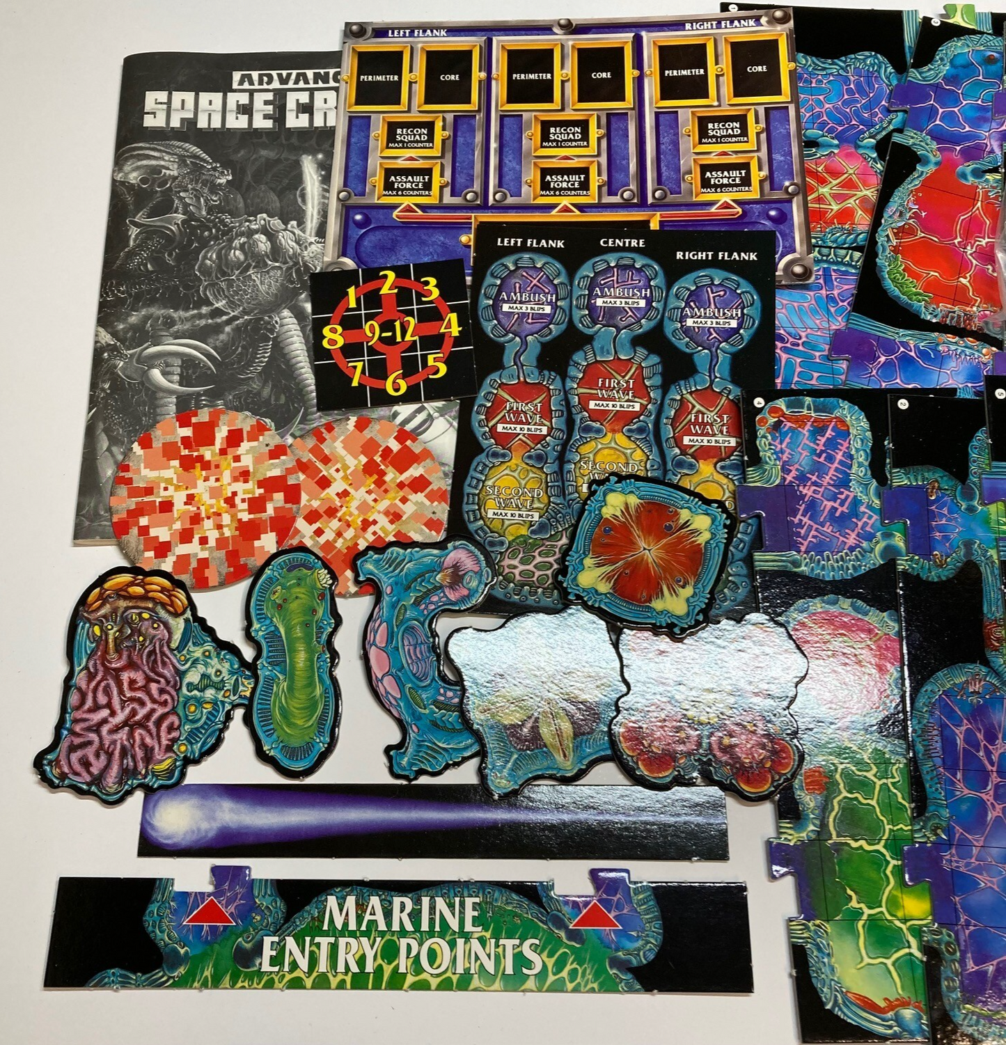 Advanced Space Crusade Board Game - Spares - Warhammer 40k W33