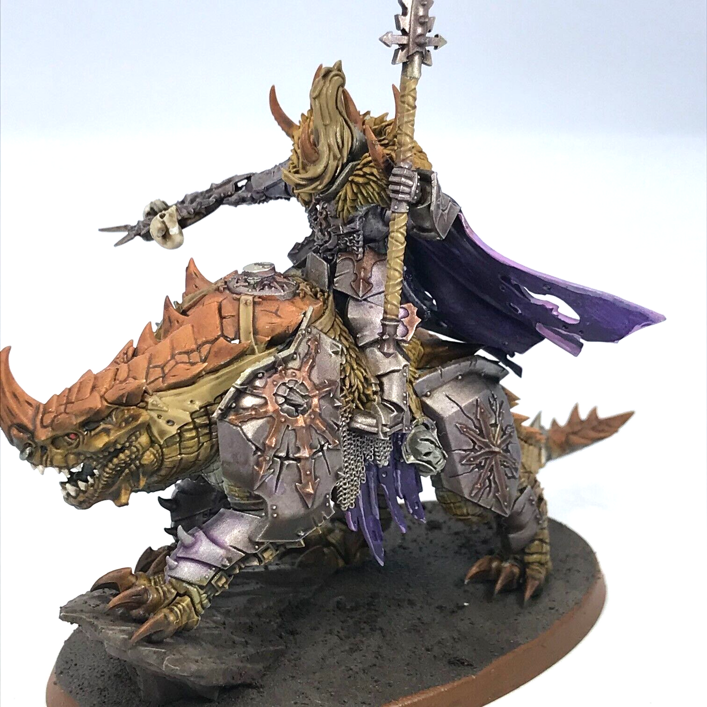 40K Converted Chaos Champion on Beast Chaos Space Marines - Warhammer 40K